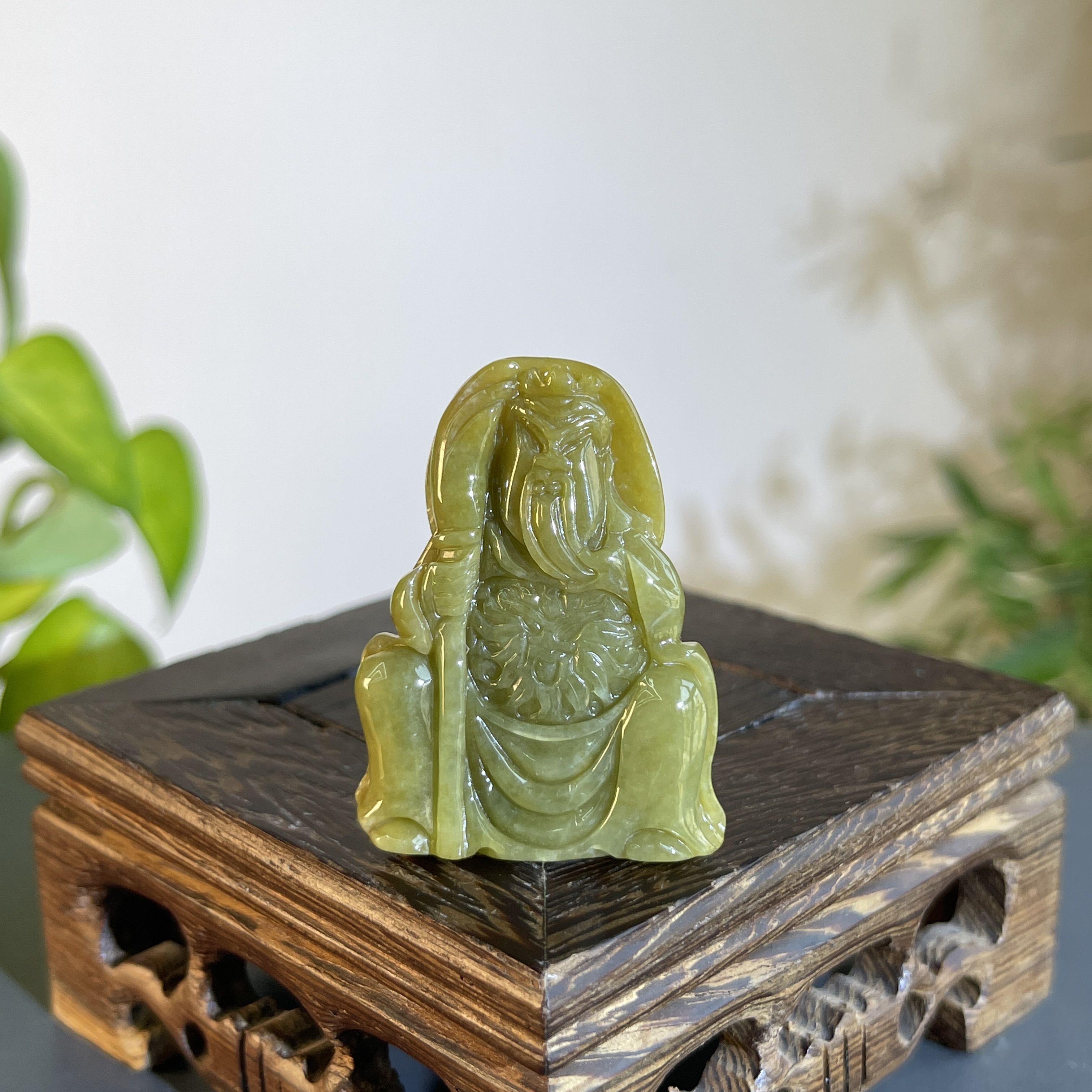 JTA26-29 天然翡翠缅甸A货 关二爷