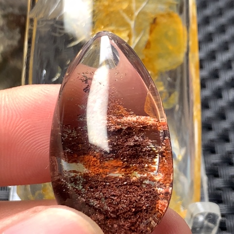 水晶颈饰未镶嵌G**o天然水晶项链搭配