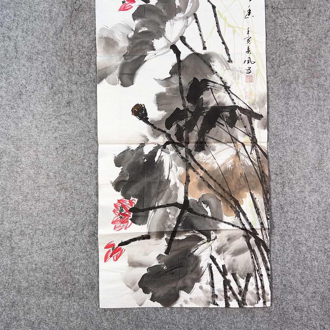 国画166 牡丹等花卉图案装饰