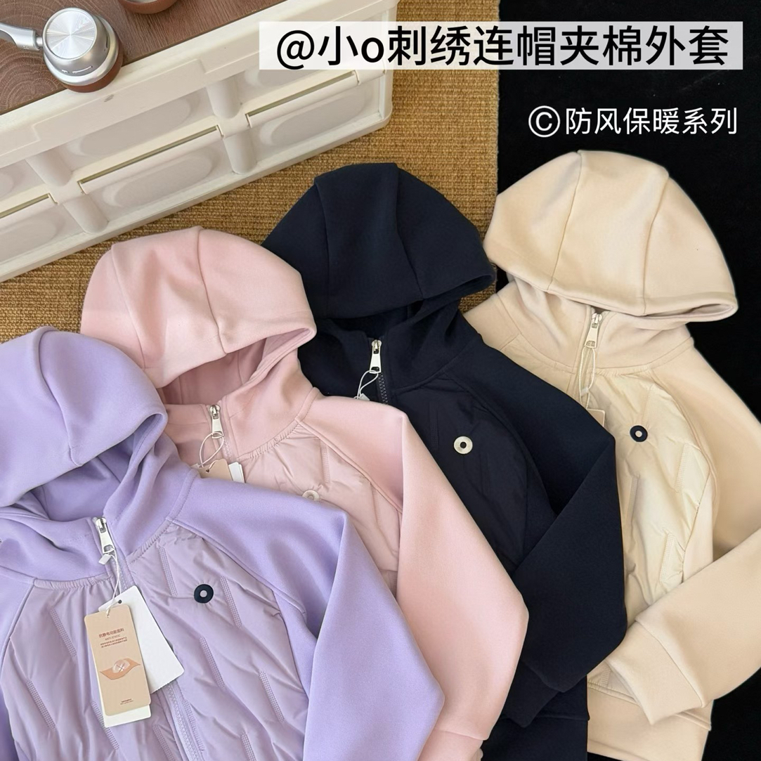 儿童拉链棉服连帽外套加厚棉衣棉袄防风保暖夹棉百搭长袖冬季暖系