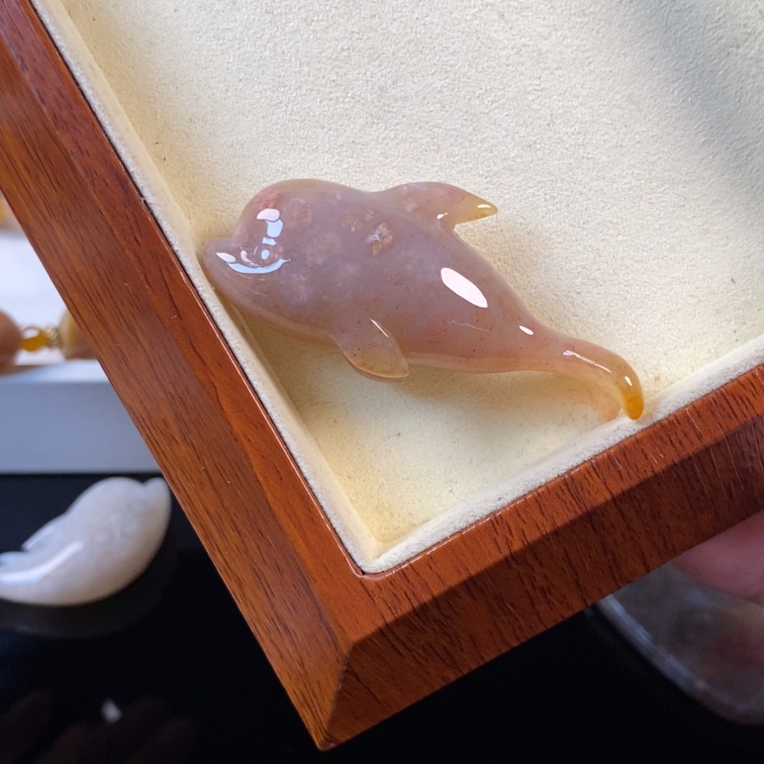 硅化珊瑚（珊瑚玉）未镶嵌颈饰99
