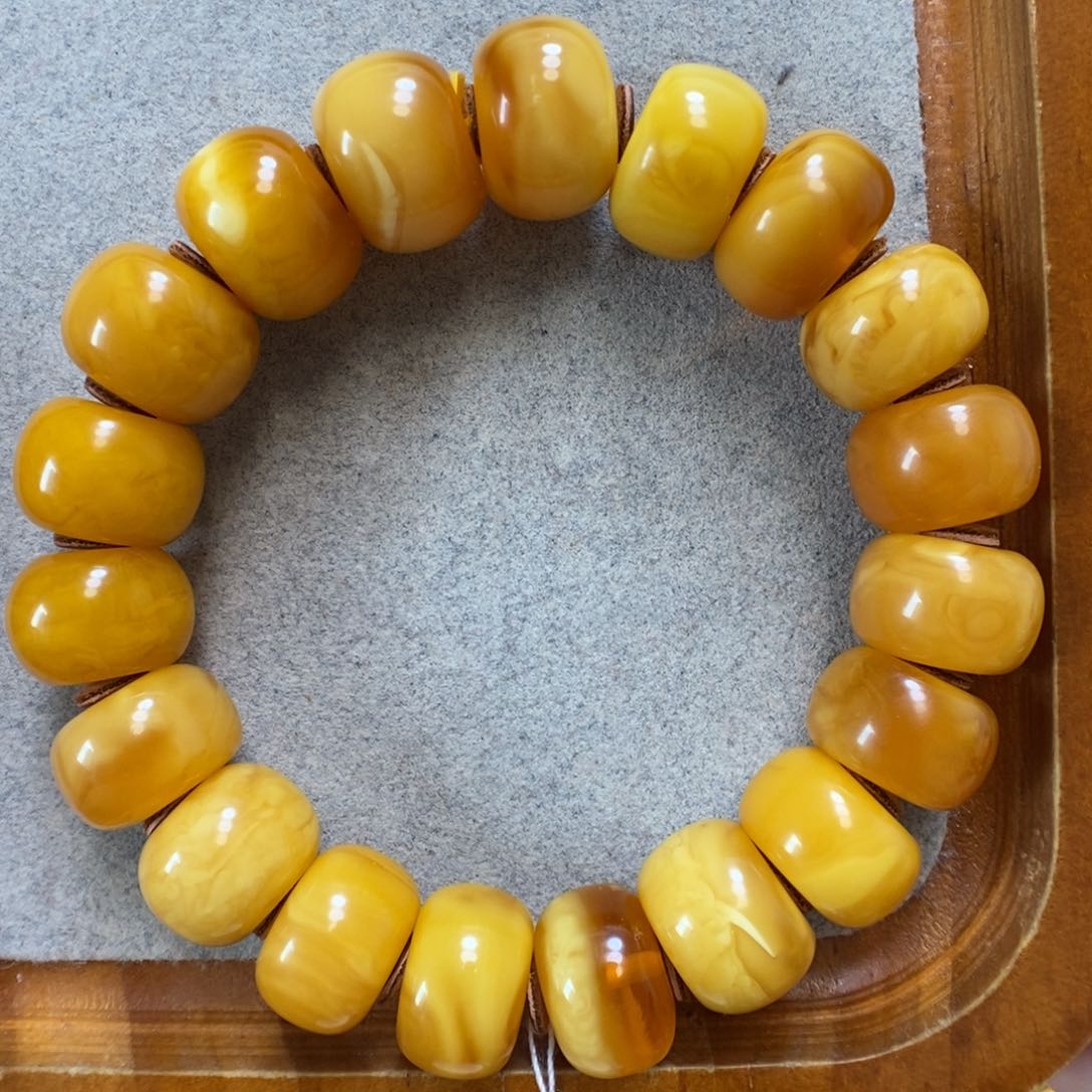未镶嵌蜜蜡手串馨**妈蜜蜡手串