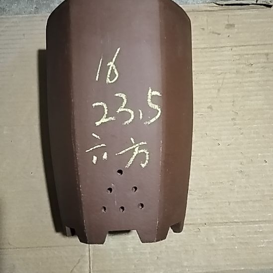 紫砂六方一个紫砂