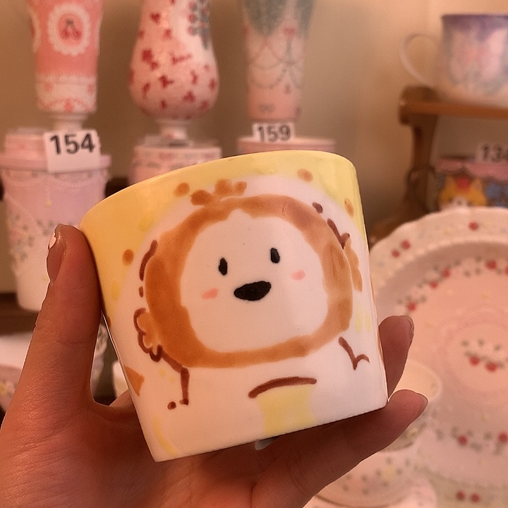 福利小狗狗朱口杯