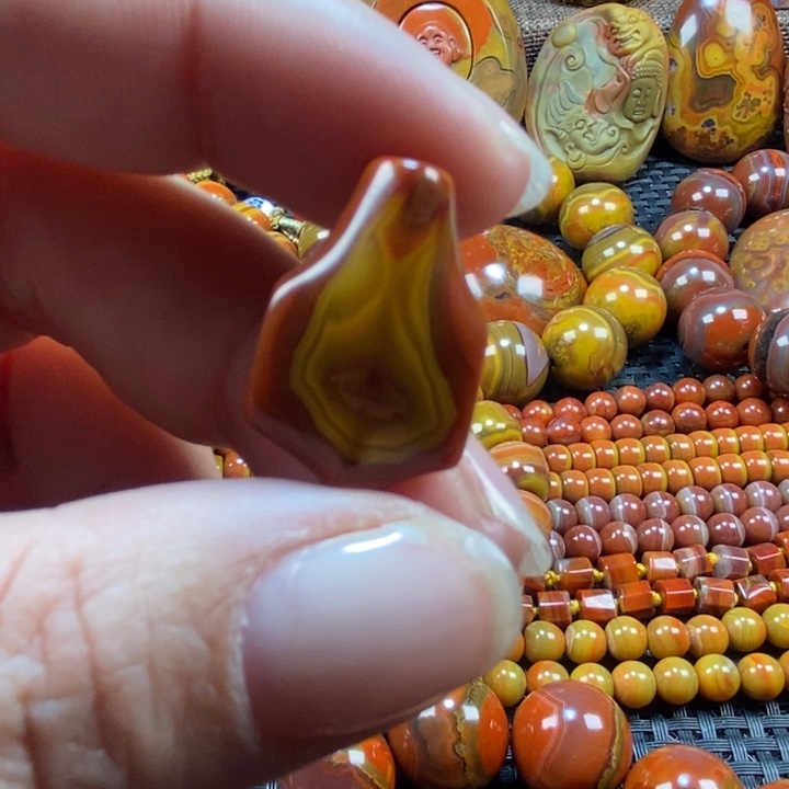 玛瑙/玉髓未镶嵌手链