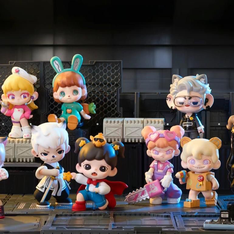 正版TNT特工队系列盲盒全明星珍藏手办摆件潮玩公仔节日创意礼物