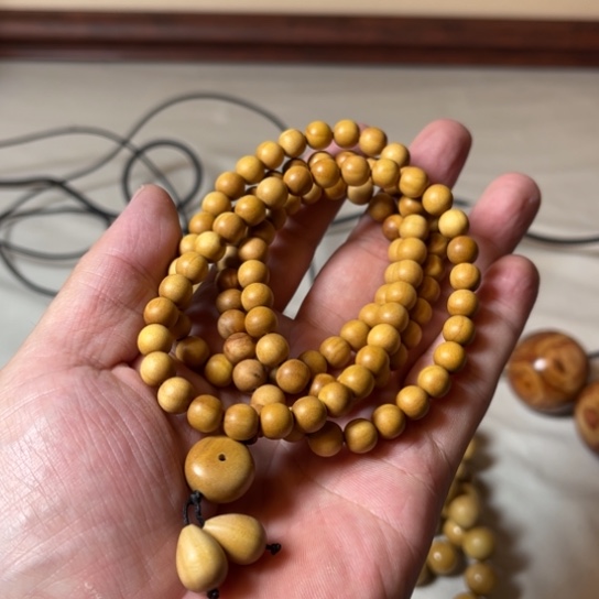 檀香木无事牌庄*～檀香木