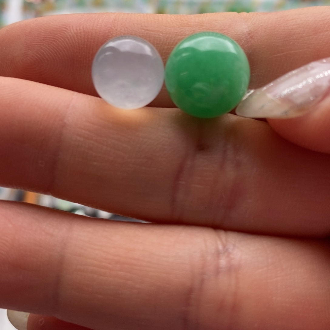 清***浅未镶嵌手链翡翠买断