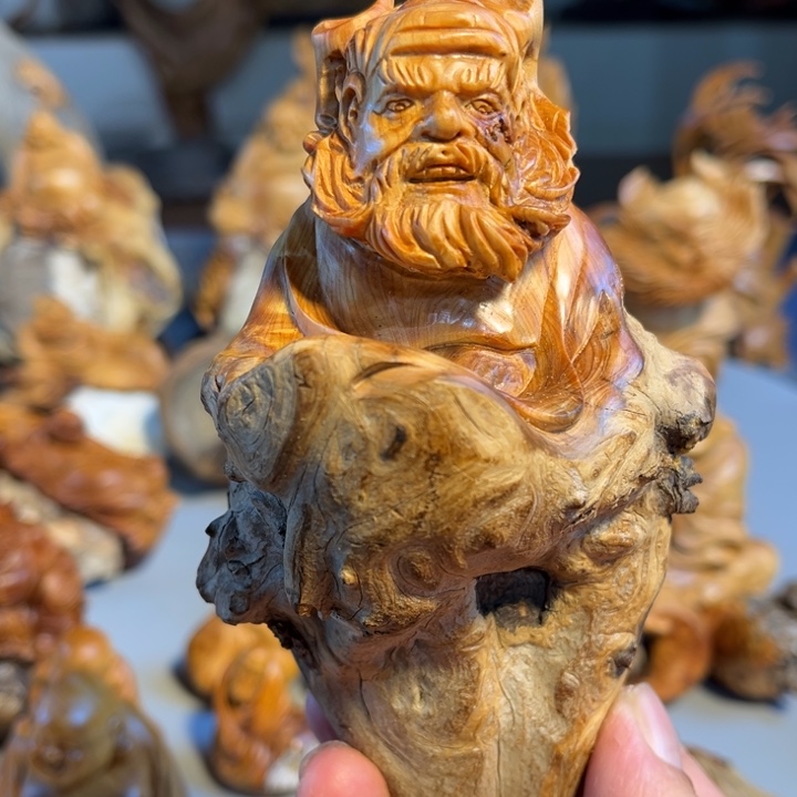 柏木（崖柏）根雕工艺摆件