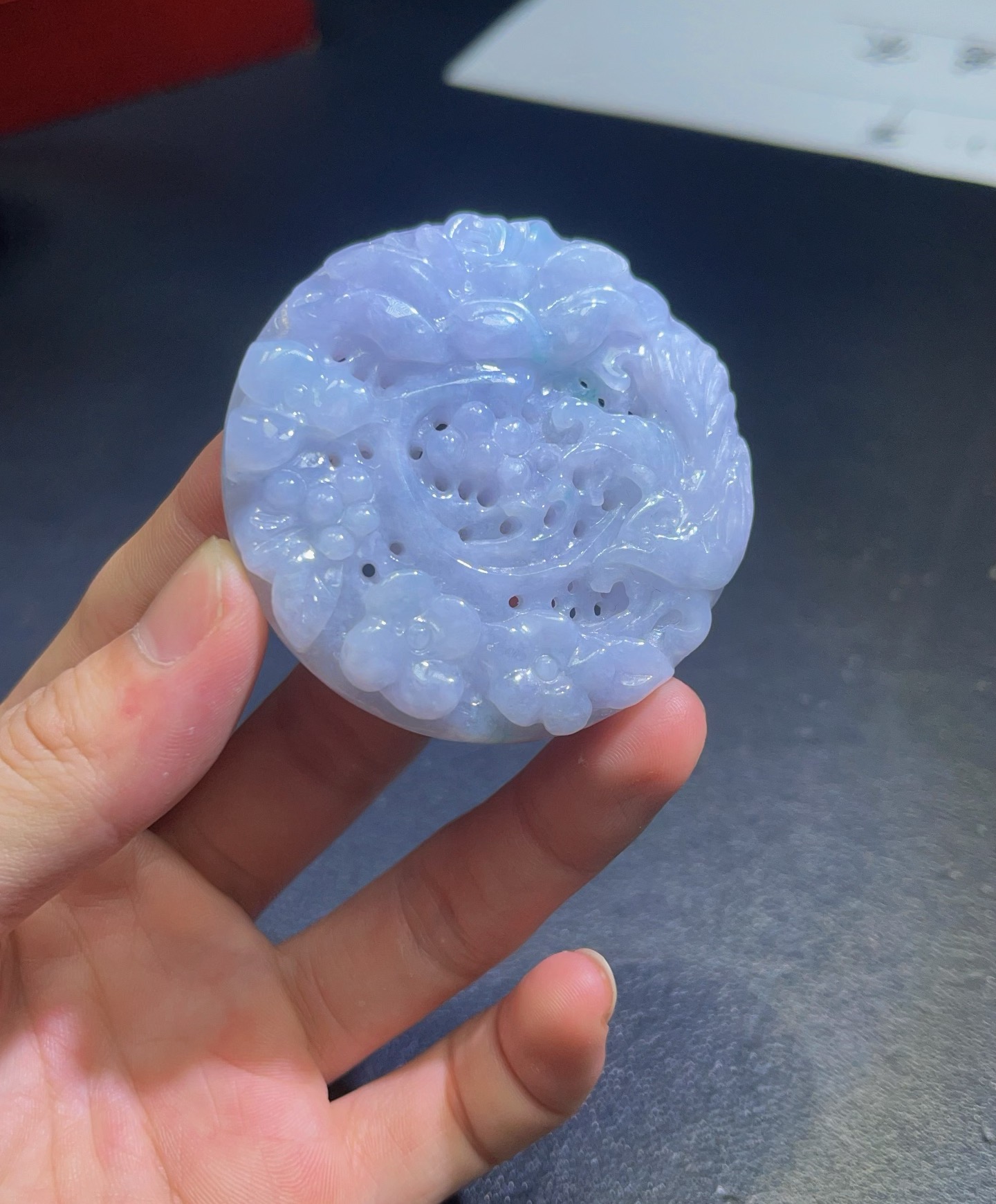 天然翡翠A货XM喜上眉梢GSMH-2