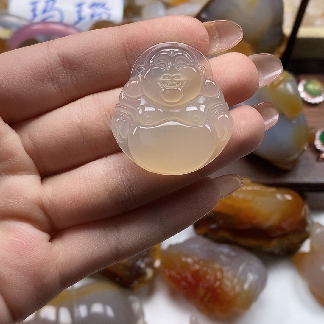 玛瑙/玉髓未镶嵌颈饰