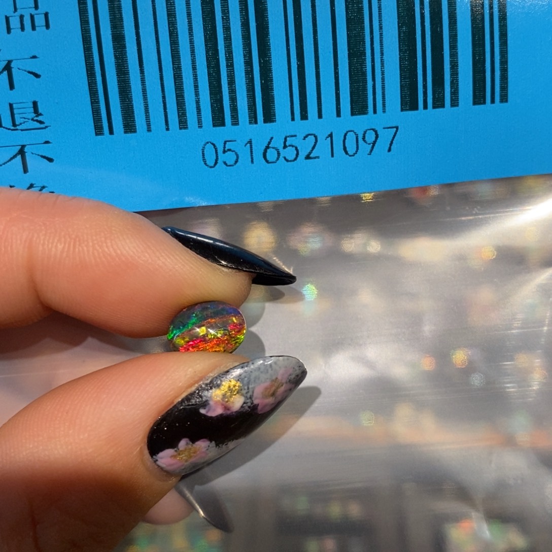 1****欧泊银S925镶嵌戒指