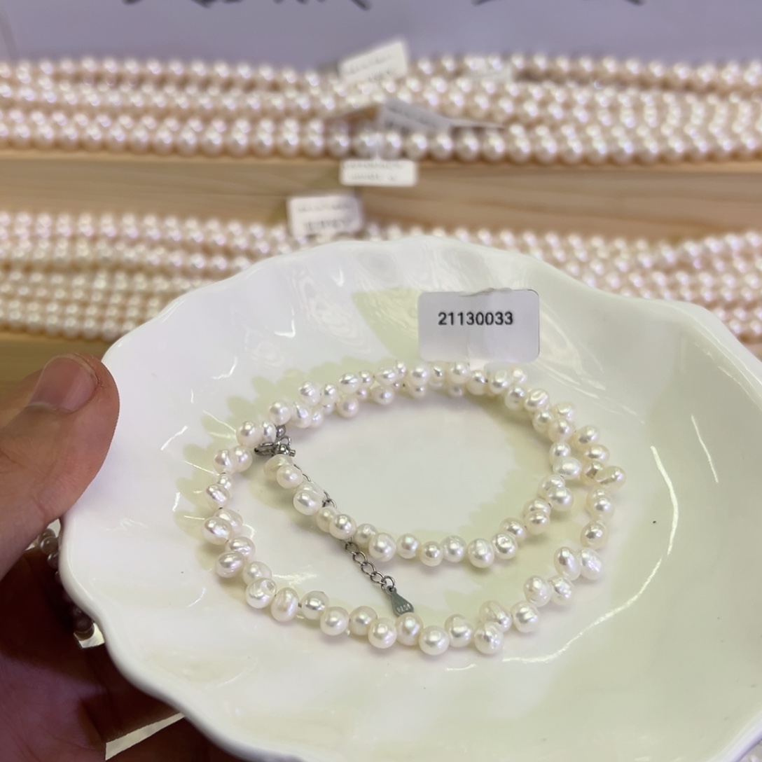 淡水珍珠未镶嵌项链