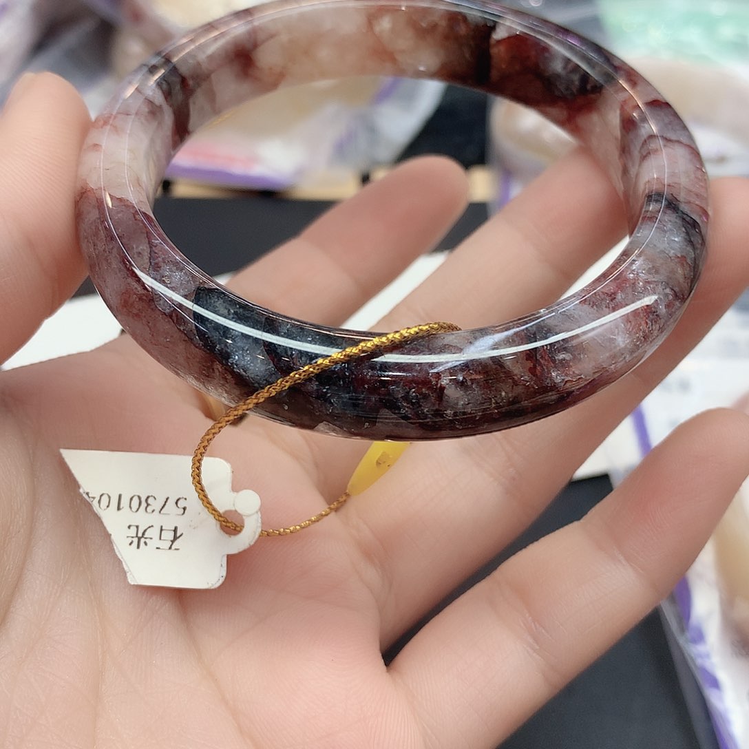 水晶手镯未镶嵌181（瑕疵5455