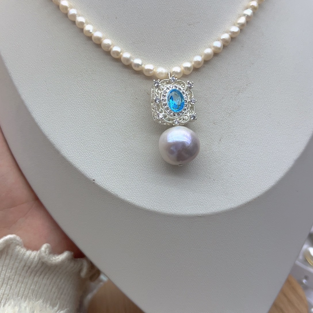 淡水珍珠颈饰未镶嵌