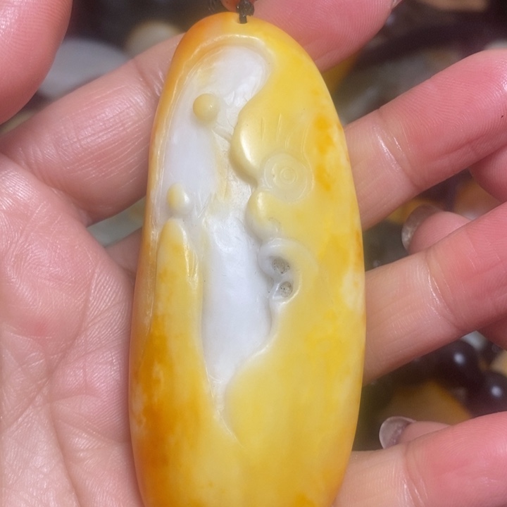 和田玉挂件未镶嵌