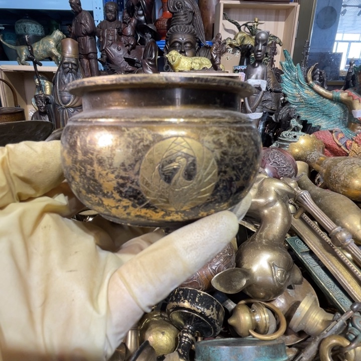 大阪回流铜器摆件67