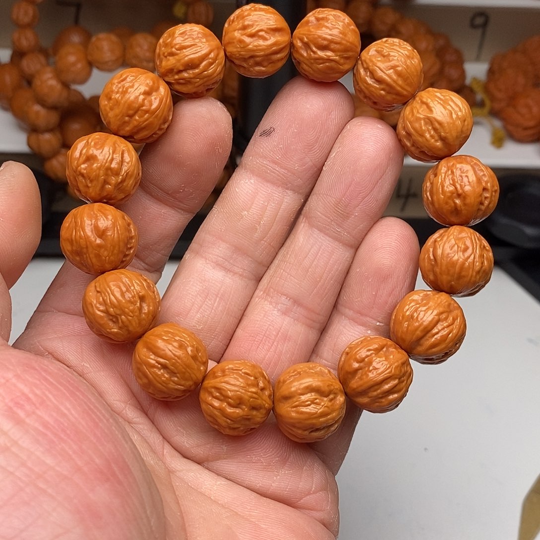 木质类文玩核桃1.7八棱