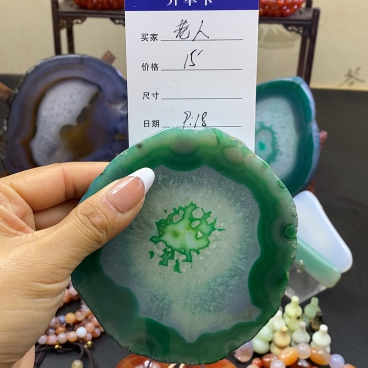 石材家居摆件杯垫