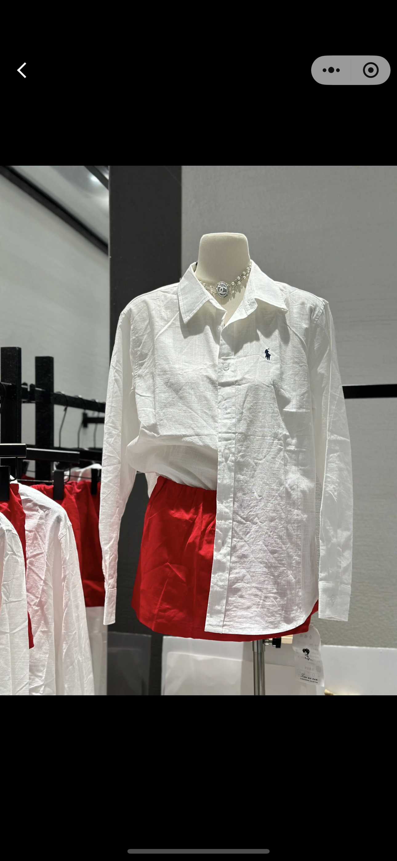 店庆福利大货白色小马刺绣棉麻长袖衬衫女款防晒外搭上衣