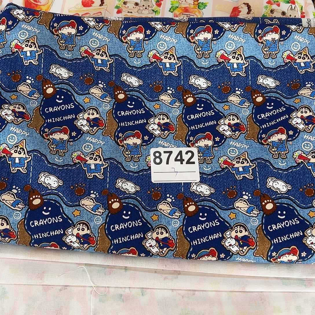 棉一米价纯棉8安帆布1.5米宽果子块