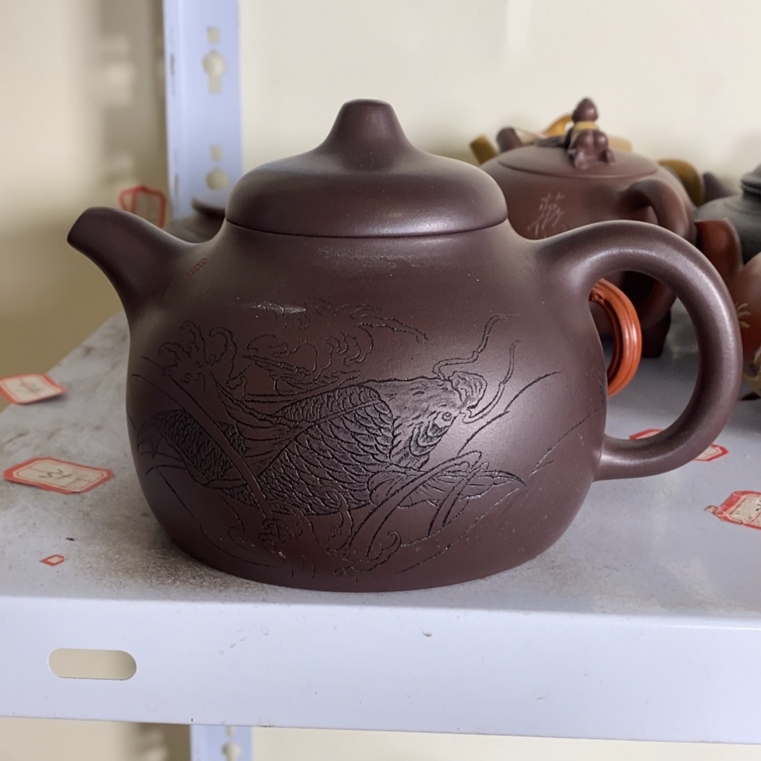 紫砂茶壶原矿手工241