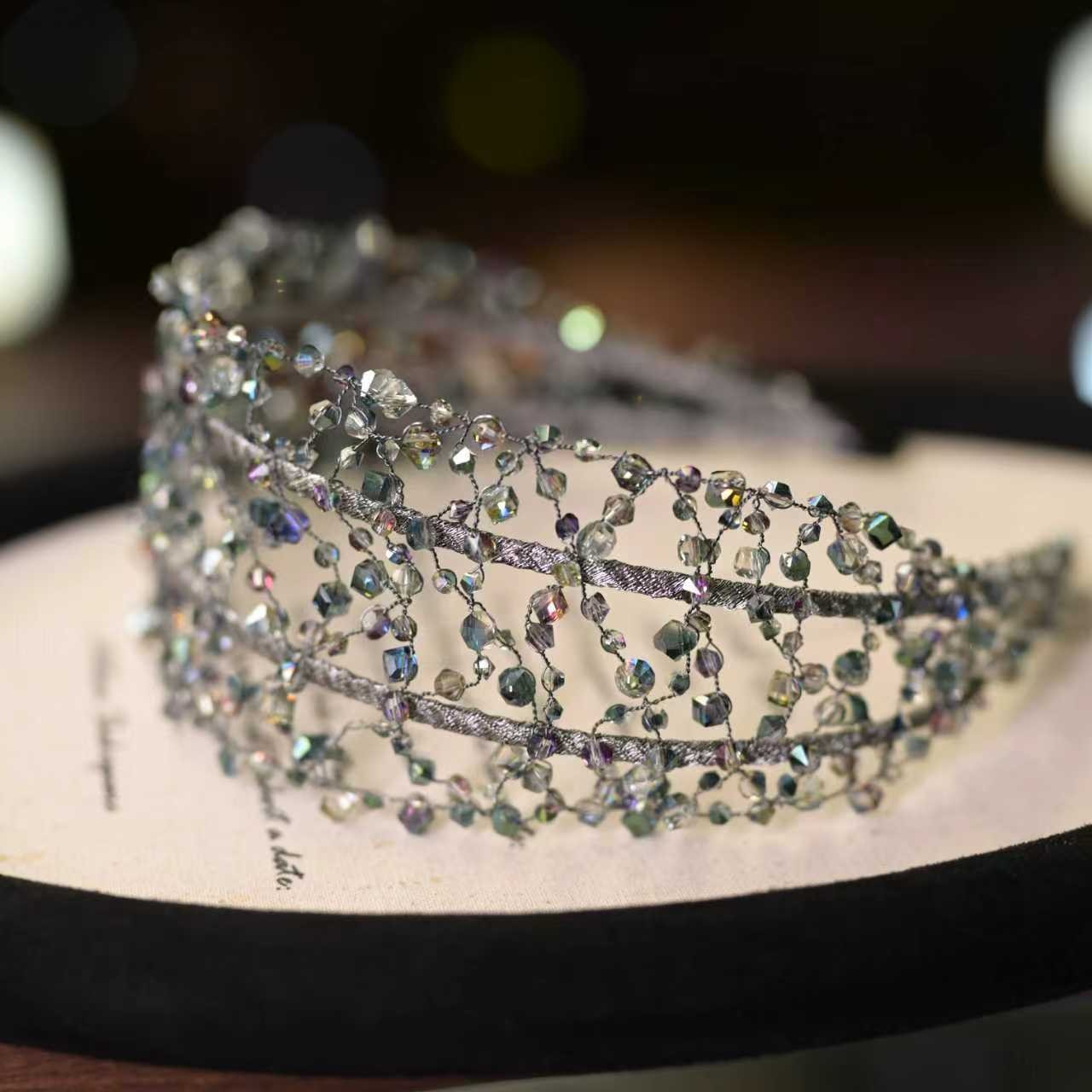 【莫奈海之星】花语系列半帽发箍设计气质优雅经典款