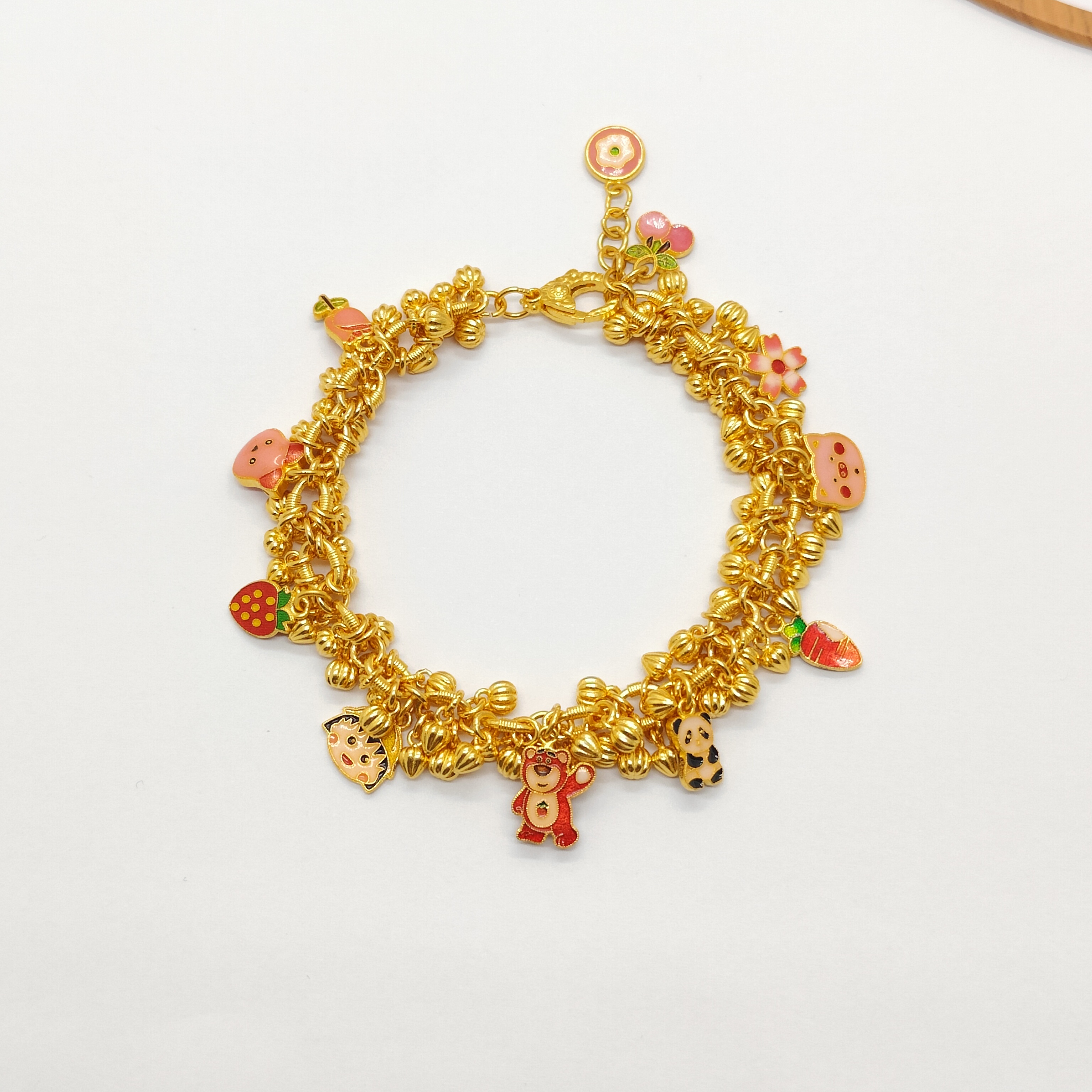 足金999饰品硕果手链 16cm 70.74