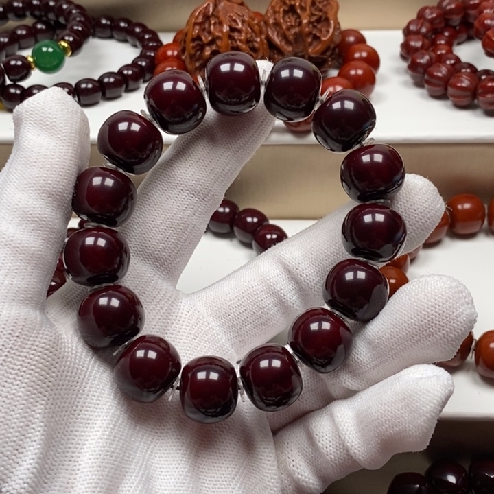 核桃手串/手链?***外猴头雕刻