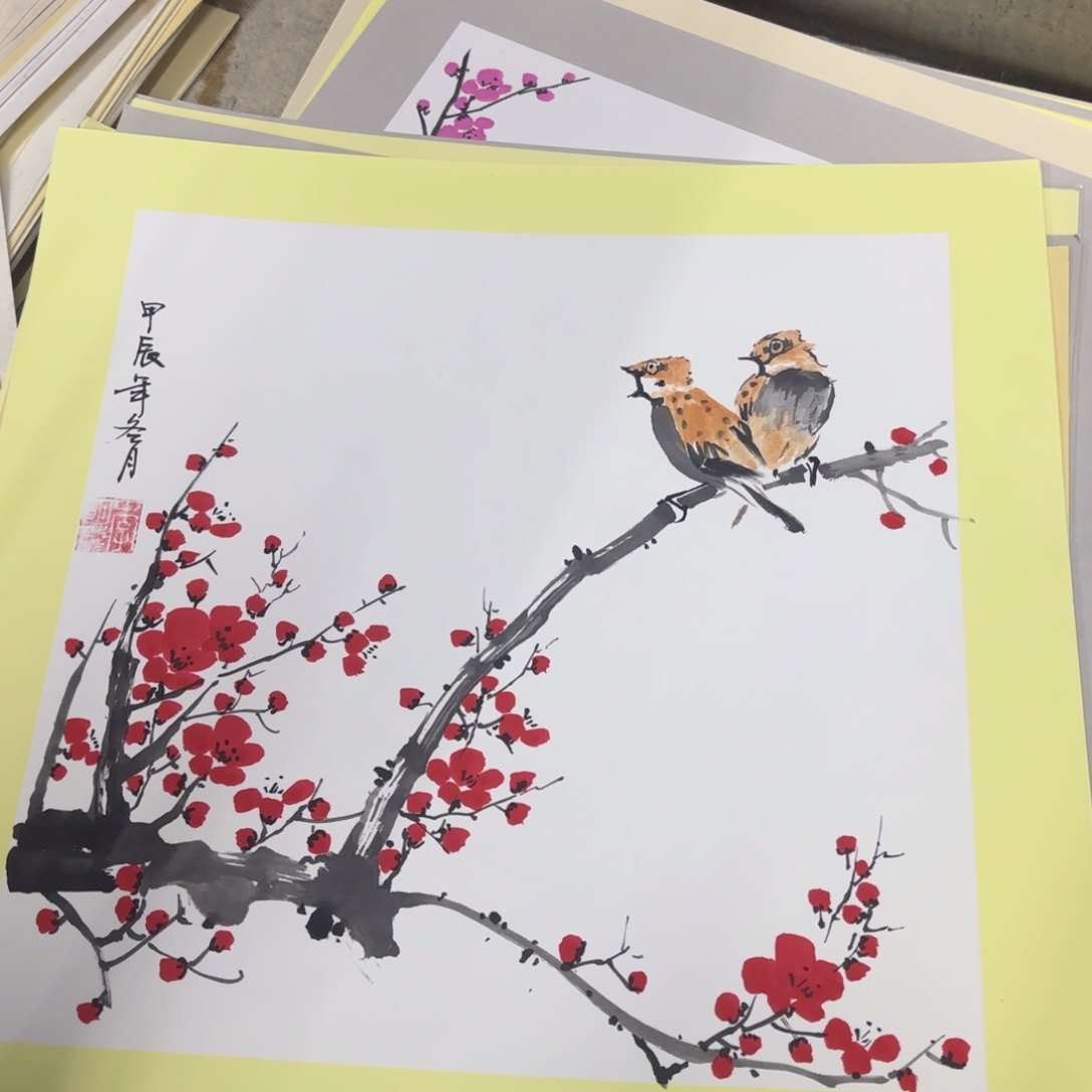 国画50-50卡纸作品童