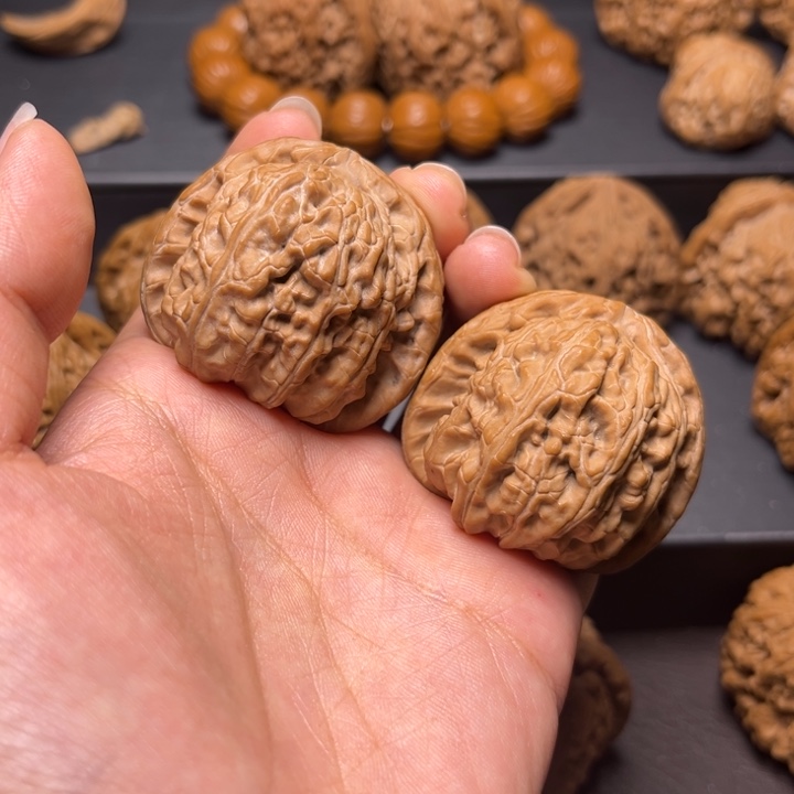 核桃手串/手链?****?白狮子40