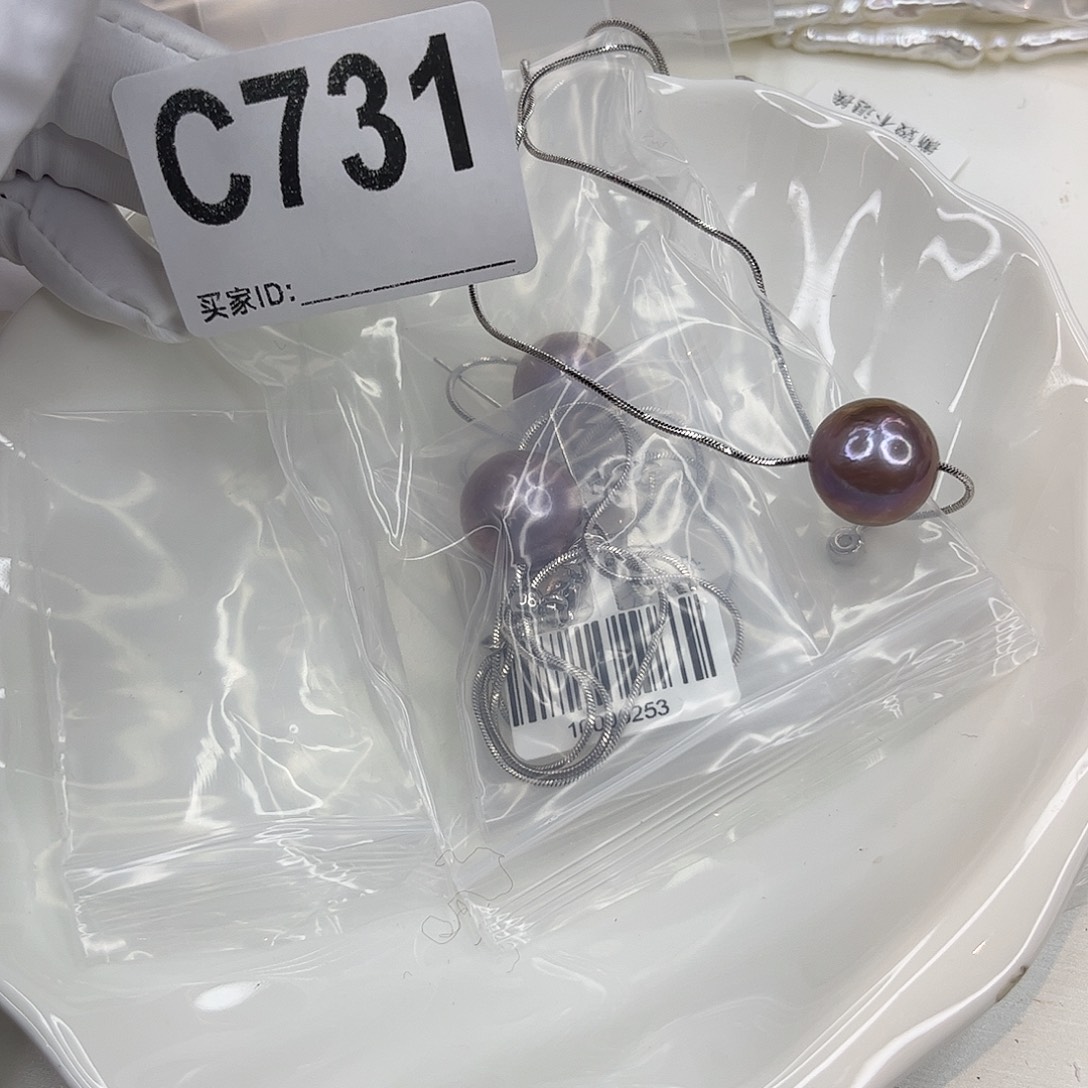 淡水珍珠合金耳饰