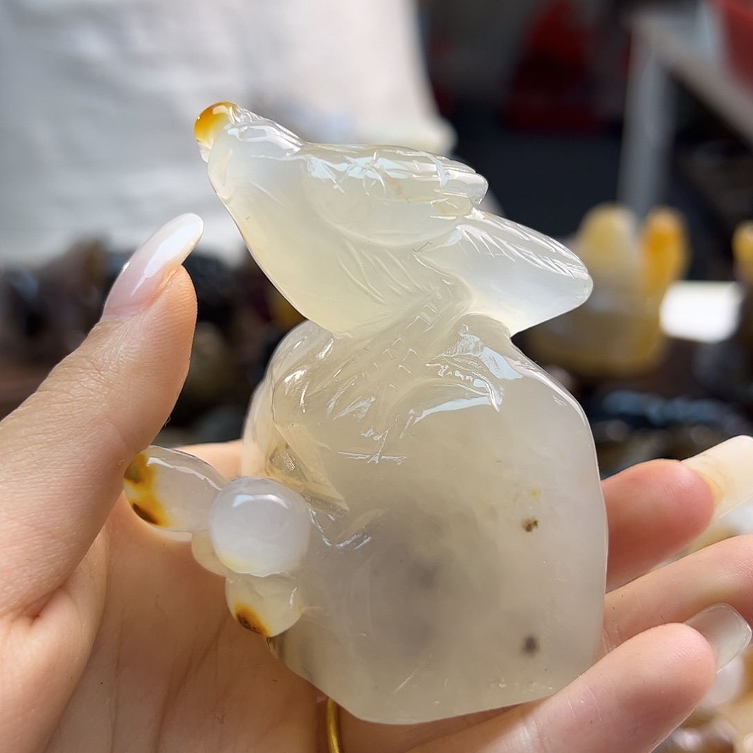 玛瑙/玉髓未镶嵌吊坠(不含链)