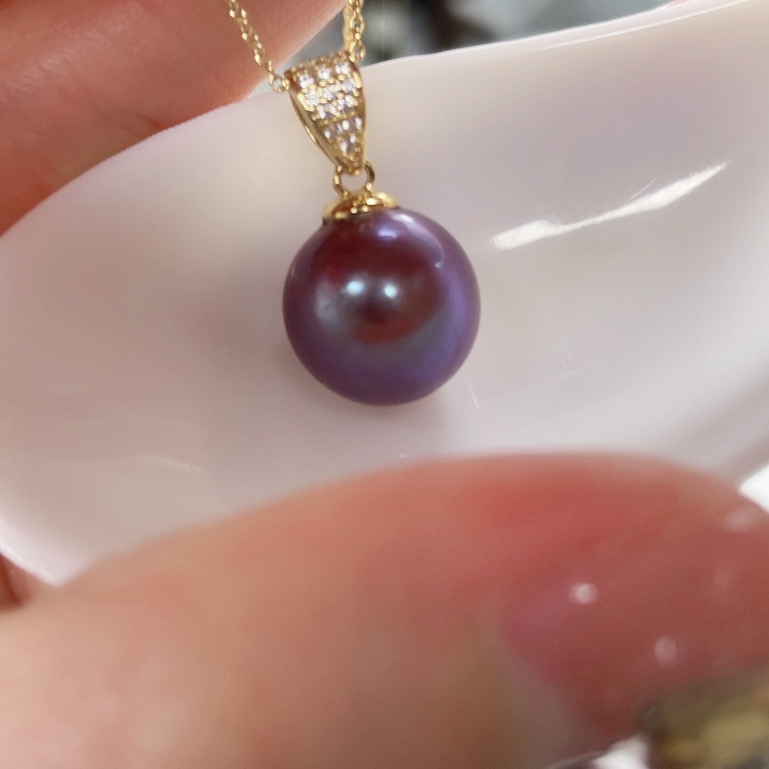 淡水珍珠颈饰合金