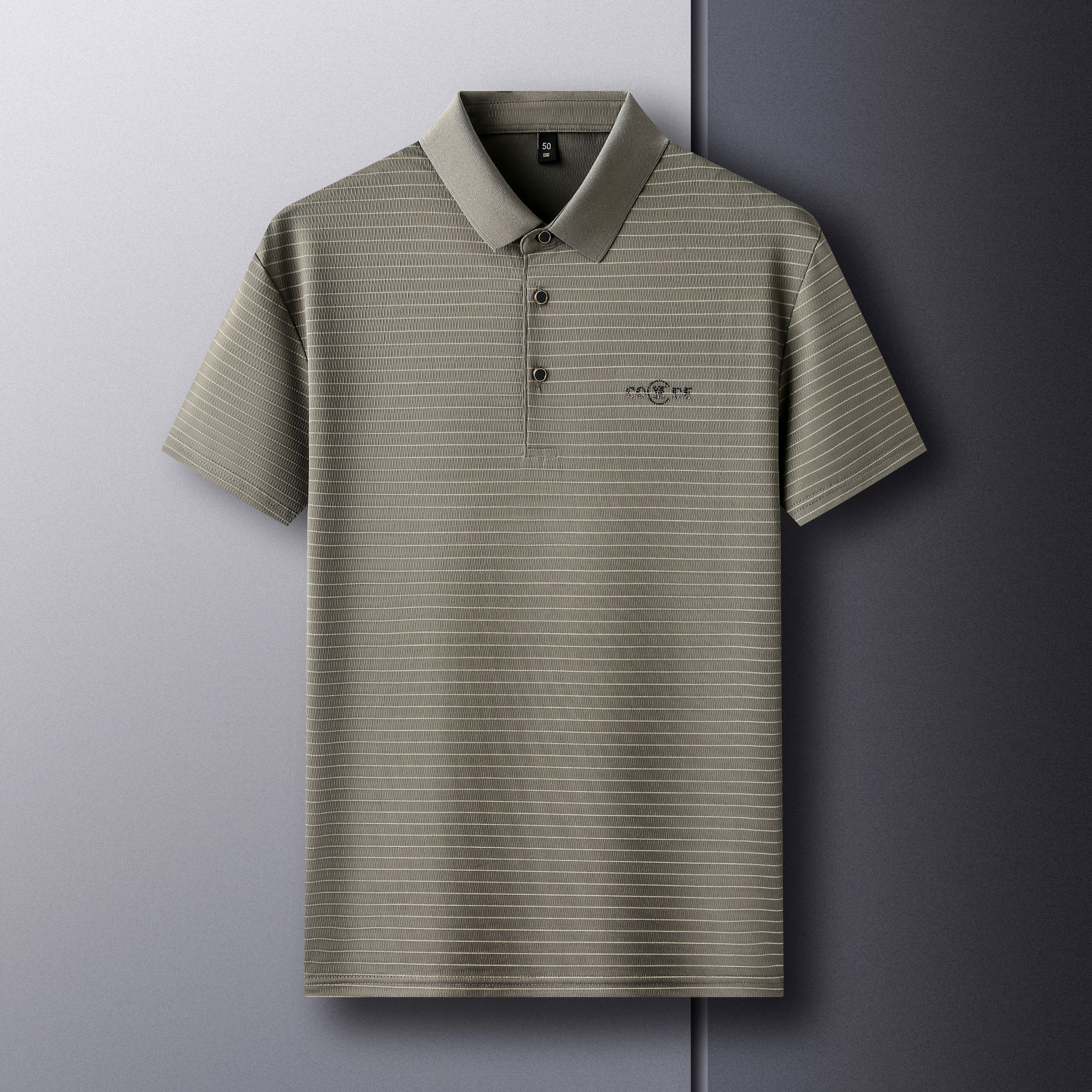 【直播专用】财001-200孤品捡漏时尚高级感男装POLO衫t恤商务男装