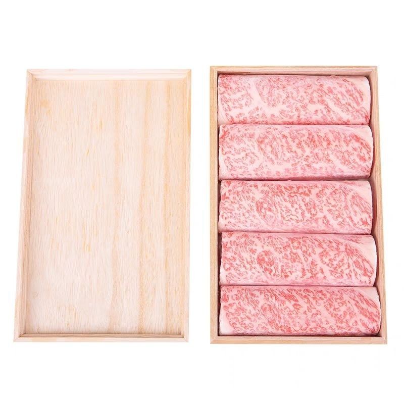 A5和牛西冷大片（Sirloin Steak） 火锅 寿喜烧寿喜锅肥牛 原切牛肉片