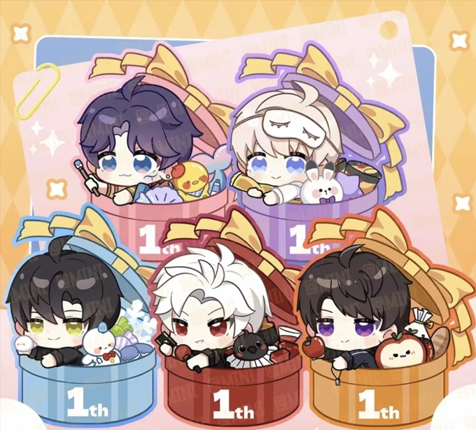 豆佬【拆盒】鑫鑫文创同人谷子二创《第二弹》盲盒（直播拆盒）不织布