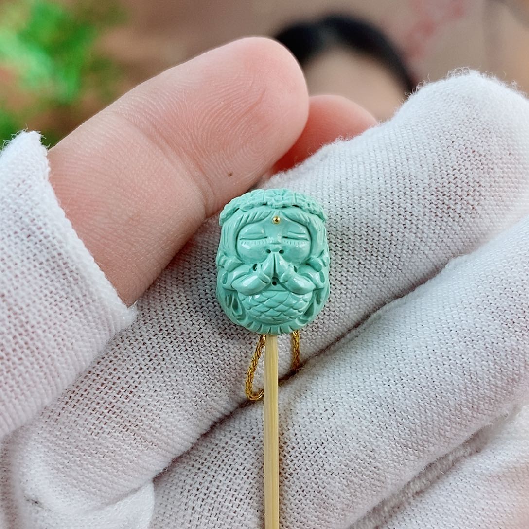 绿松石珠宝奇石未镶嵌