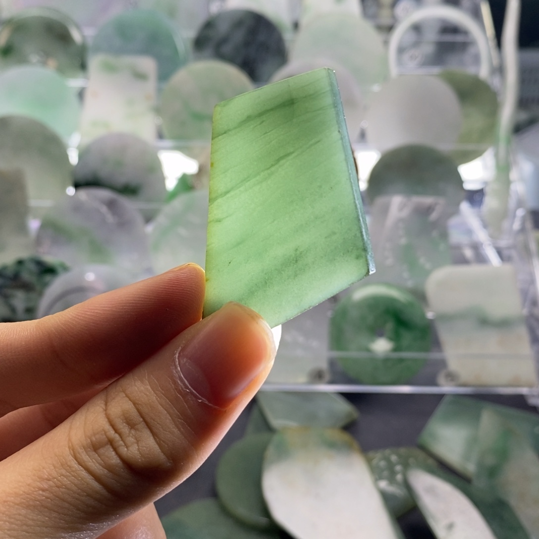 翡翠散珠翡翠a货10