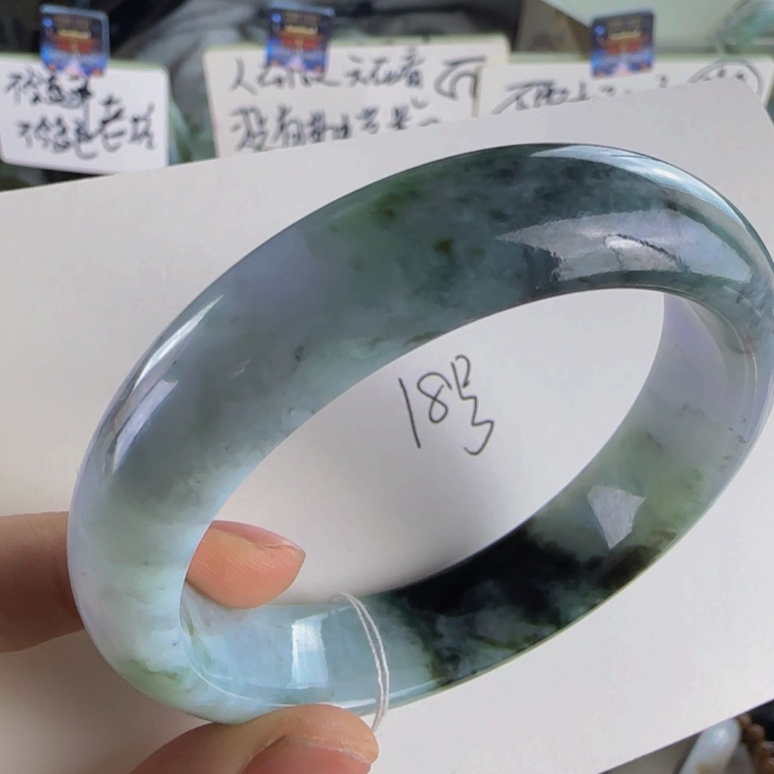 翡翠手镯未镶嵌老坑58