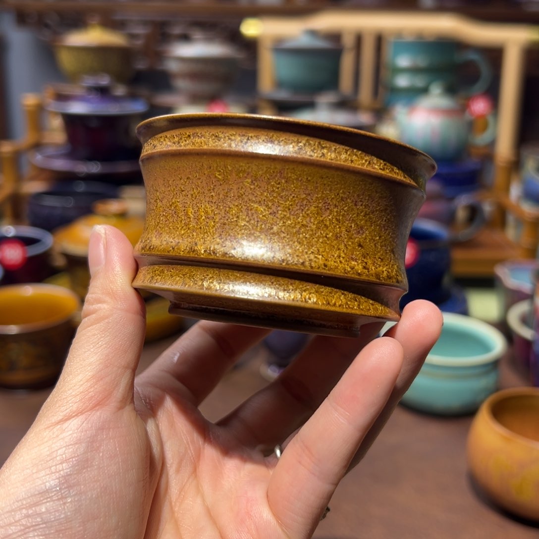 杯钧瓷的制作工艺和工艺都