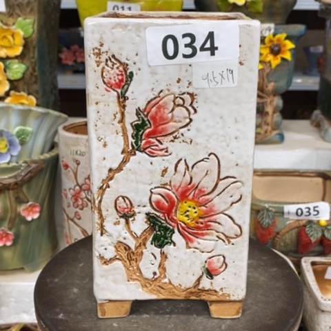 【闪购商品】红陶粗陶材质多肉花盆