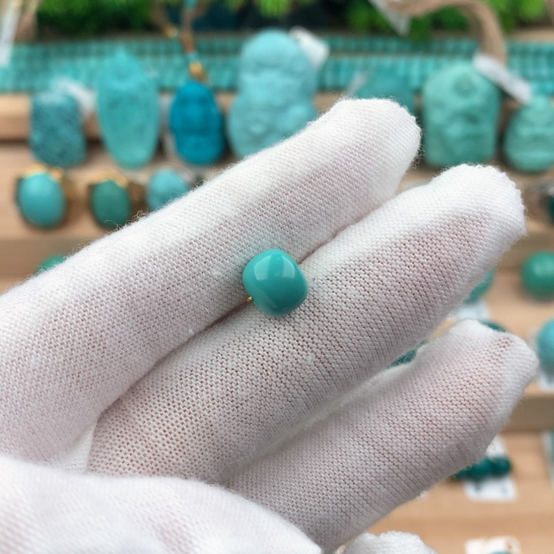 绿松石配饰未镶嵌8.4-7.3