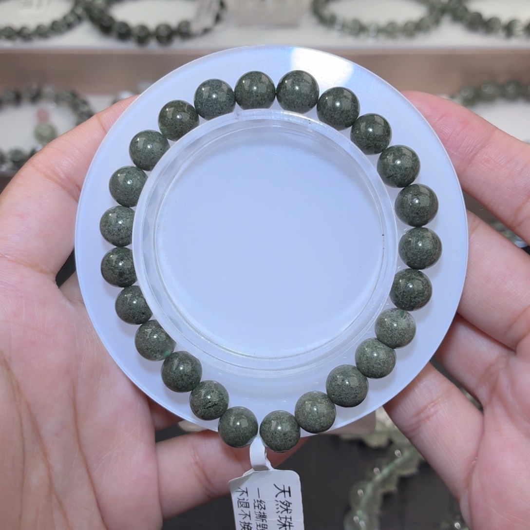 水晶手链未镶嵌5、满矿绿幽灵7m