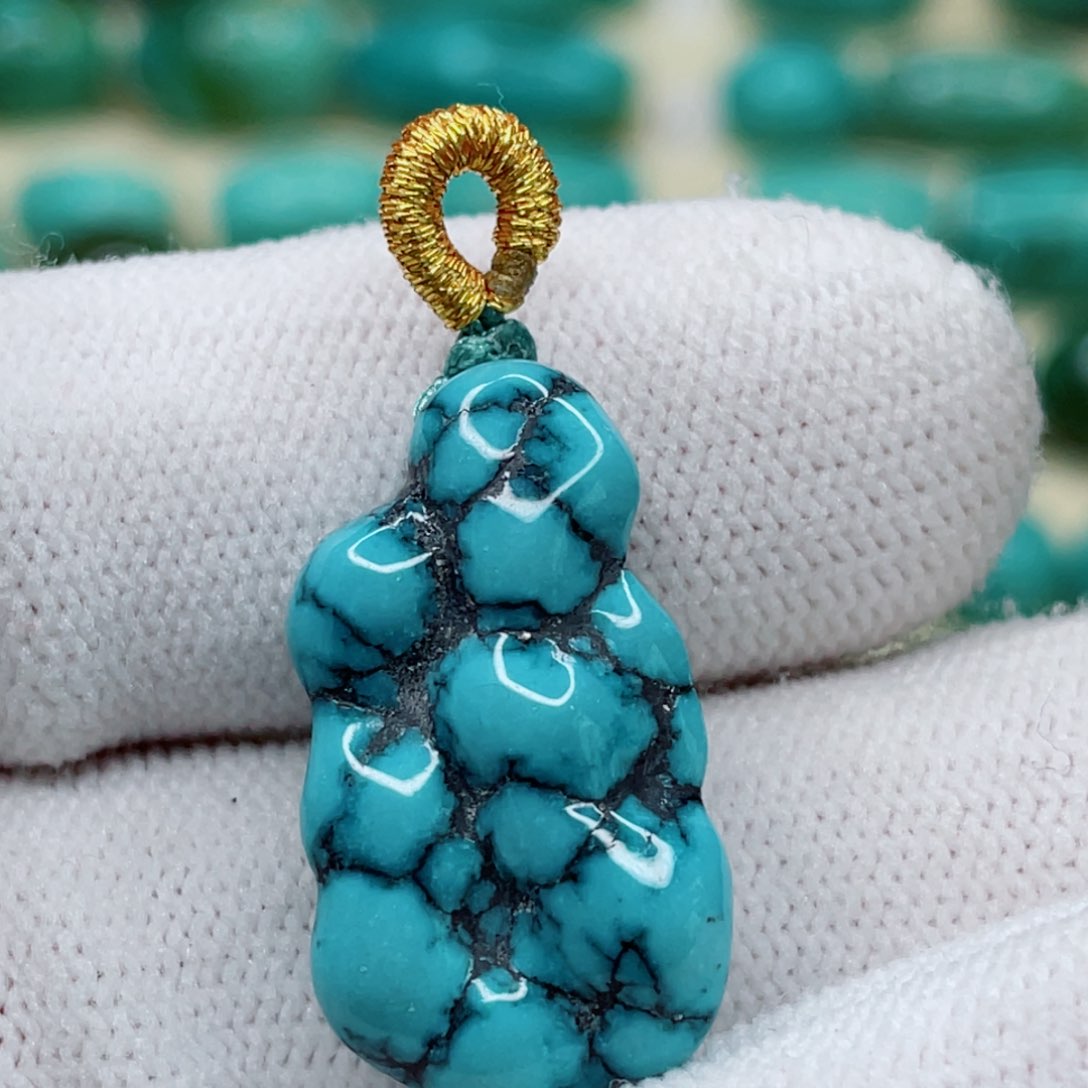 绿松石珠宝奇石未镶嵌