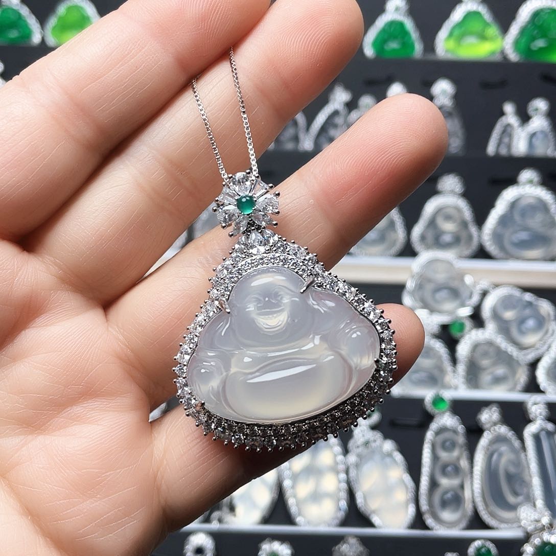 玛瑙/玉髓颈饰合金