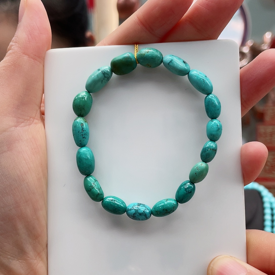 绿松石手串未镶嵌