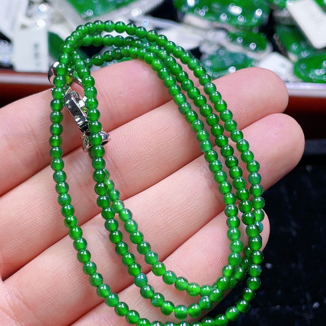 翡翠颈饰未镶嵌860，