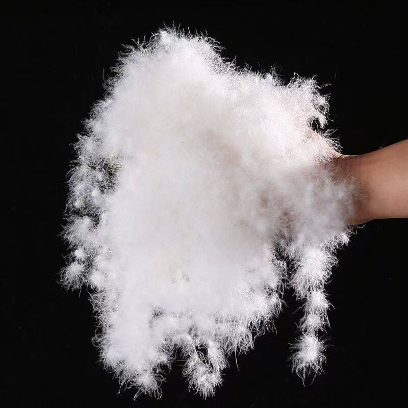 正品【纯手工挑拣串绒】所见即所得 【厂家】直营散装羽绒纯白大朵