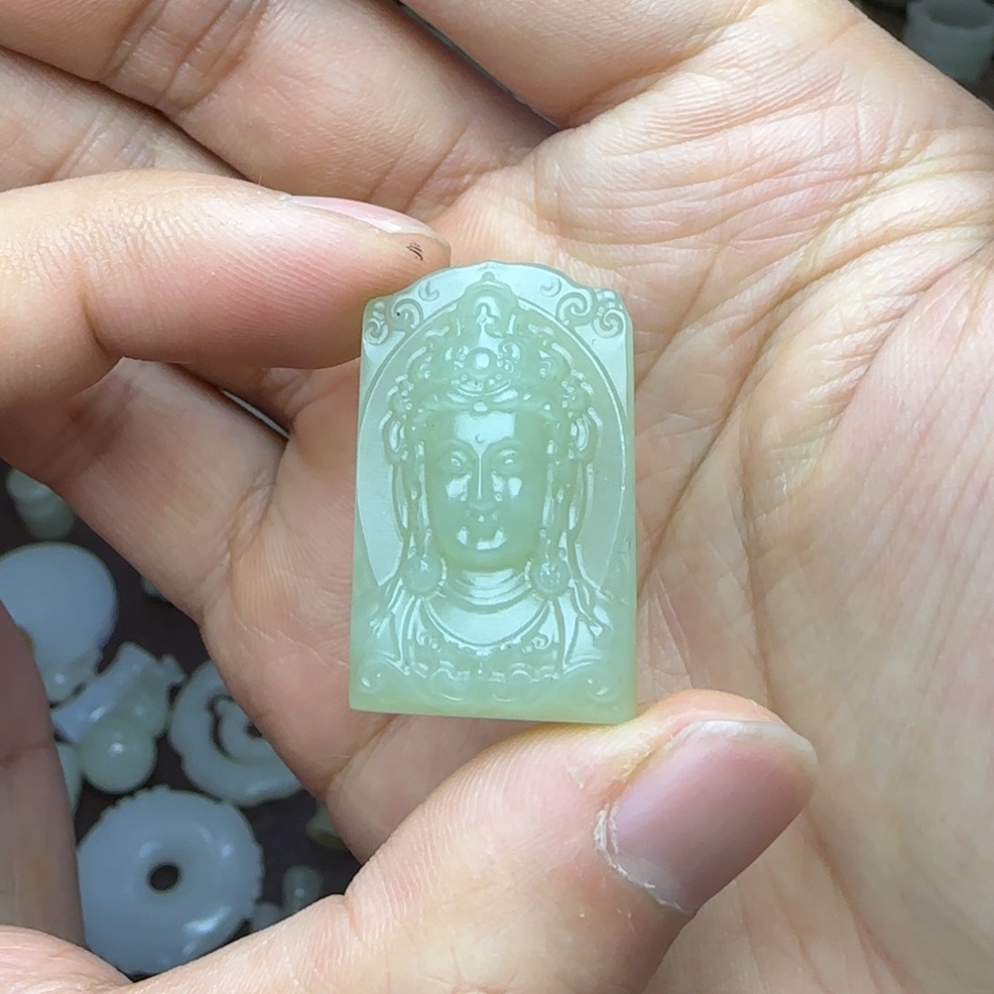 和田玉挂件未镶嵌